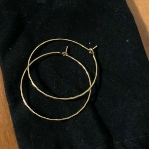Gold Hoop Earrings